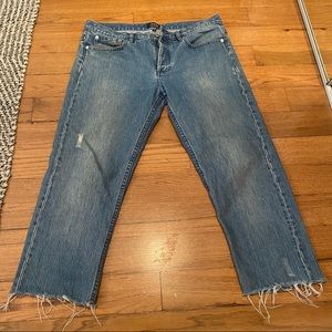 APC New Standard Cropped Jeans